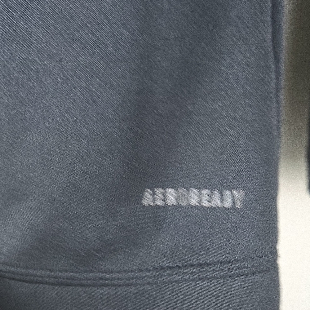 Adidas Womens Aeroready Pullover Hoodie Black White Logo Size Medium M - Picture 7 of 8
